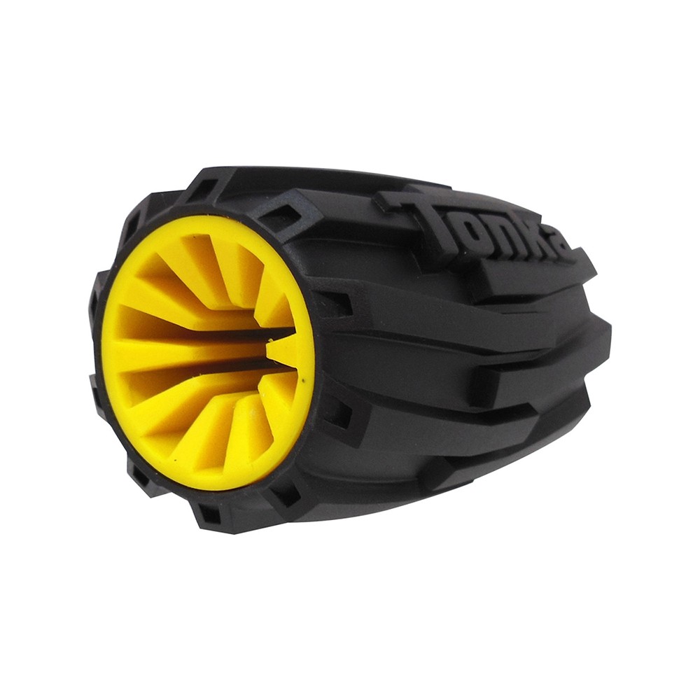 Игрушка-дозатор лакомств для собак TONKA Мега, цвет желтый/черный 10,2см