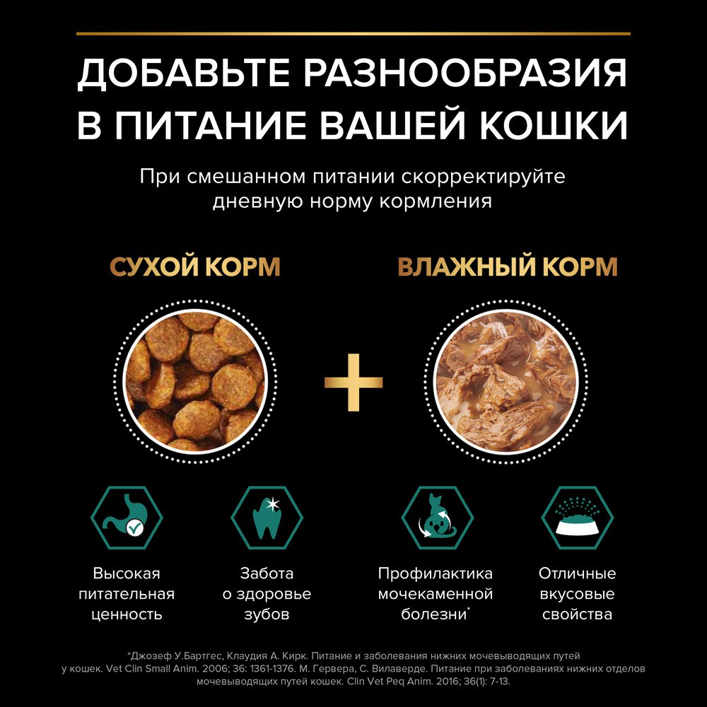 Корм для кошек PRO PLAN Sterilised Maintenance для стерилизованных, с курицей в соусе пауч