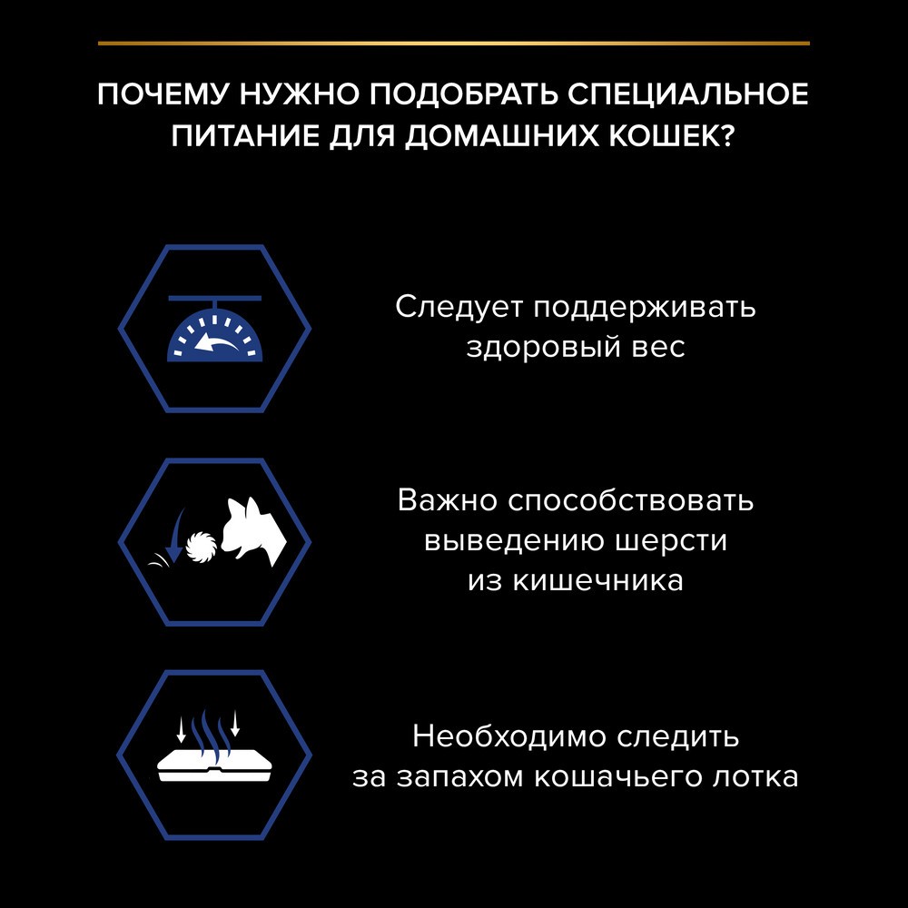 Корм для кошек PRO PLAN Indoor для домашних, с лососем в соусе пауч