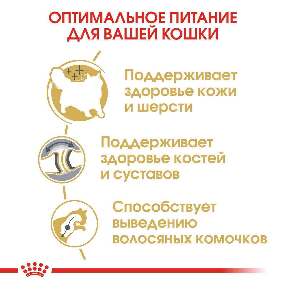 Корм для кошек ROYAL CANIN Siberian сибирской породы от 12 месяцев сух.