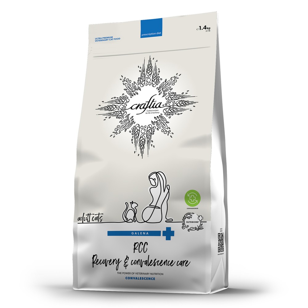 Корм для кошек CRAFTIA Galena Cat Recovery&Convalescence Care подд. в пер.восст./реабил. сух.