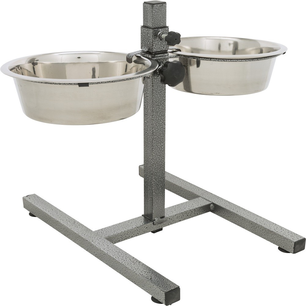 Стойка с мисками для собак TRIXIE 2х1,8л
