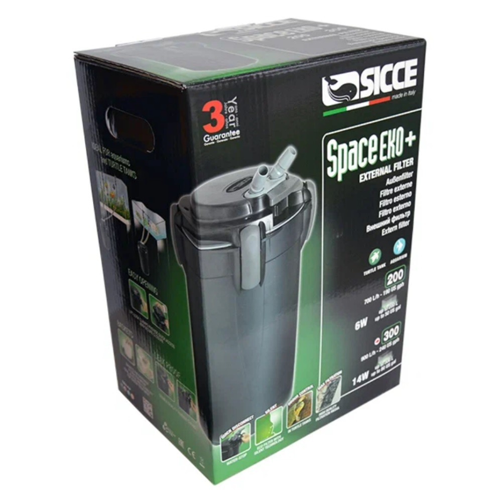 Фильтр SICCE внешний Space Eko+ 300, 900л/ч для аквариумов до 300л