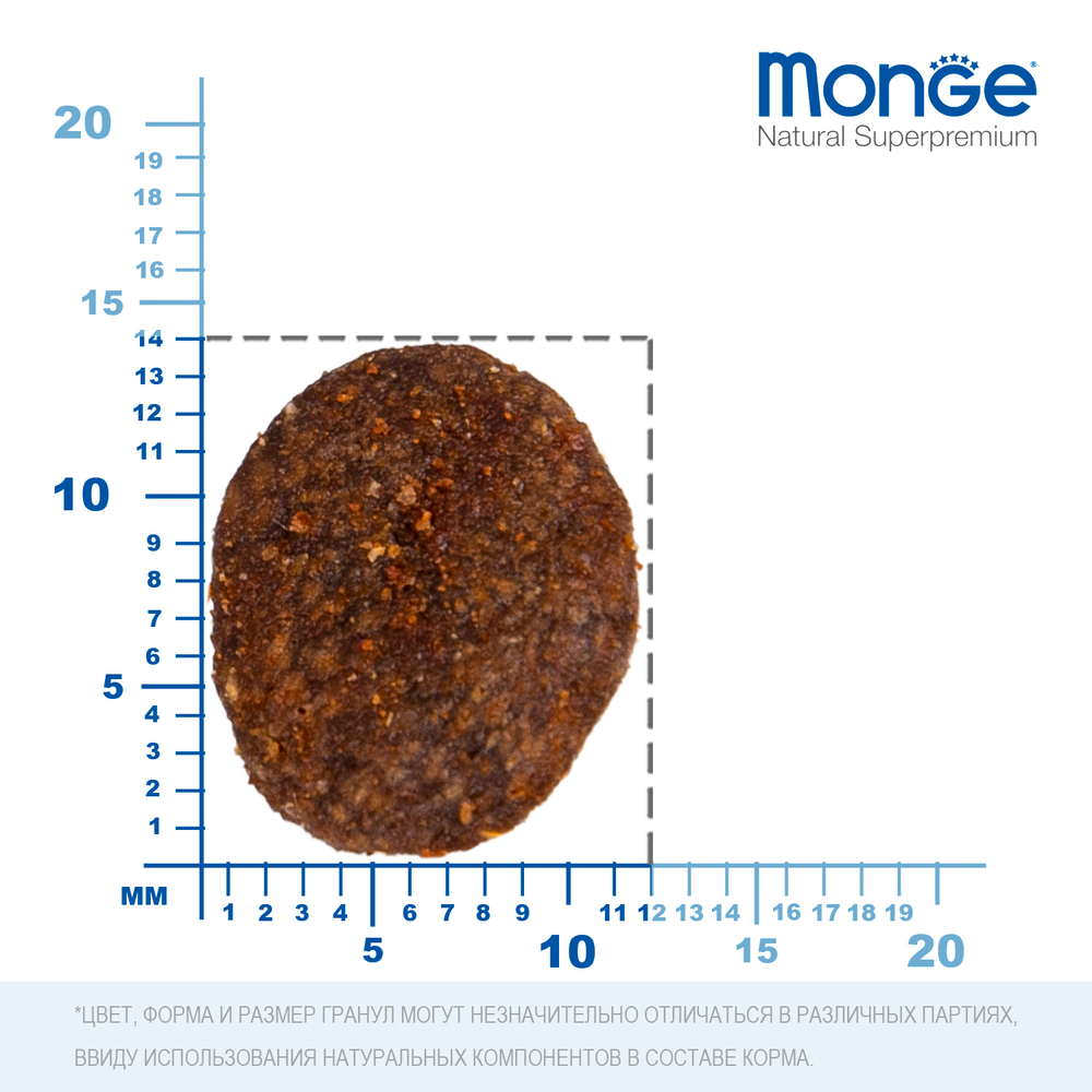 Корм для собак MONGE Dog BWild Low Grain мясо гуся сух.
