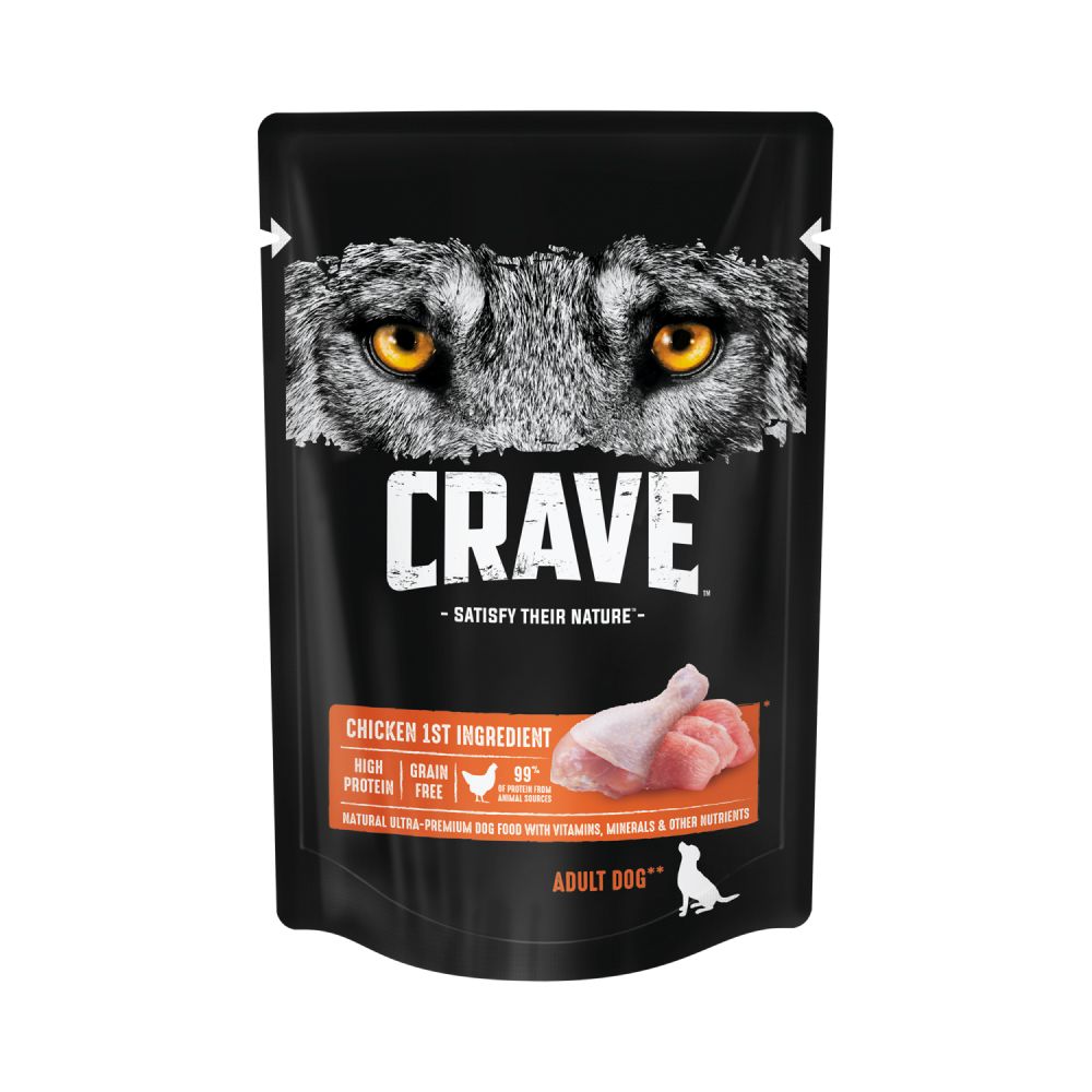 Корм для собак CRAVE Курица пауч