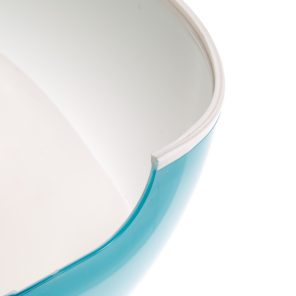 Миска для собак FERPLAST Glam XS пластиковая, голубая, 200мл