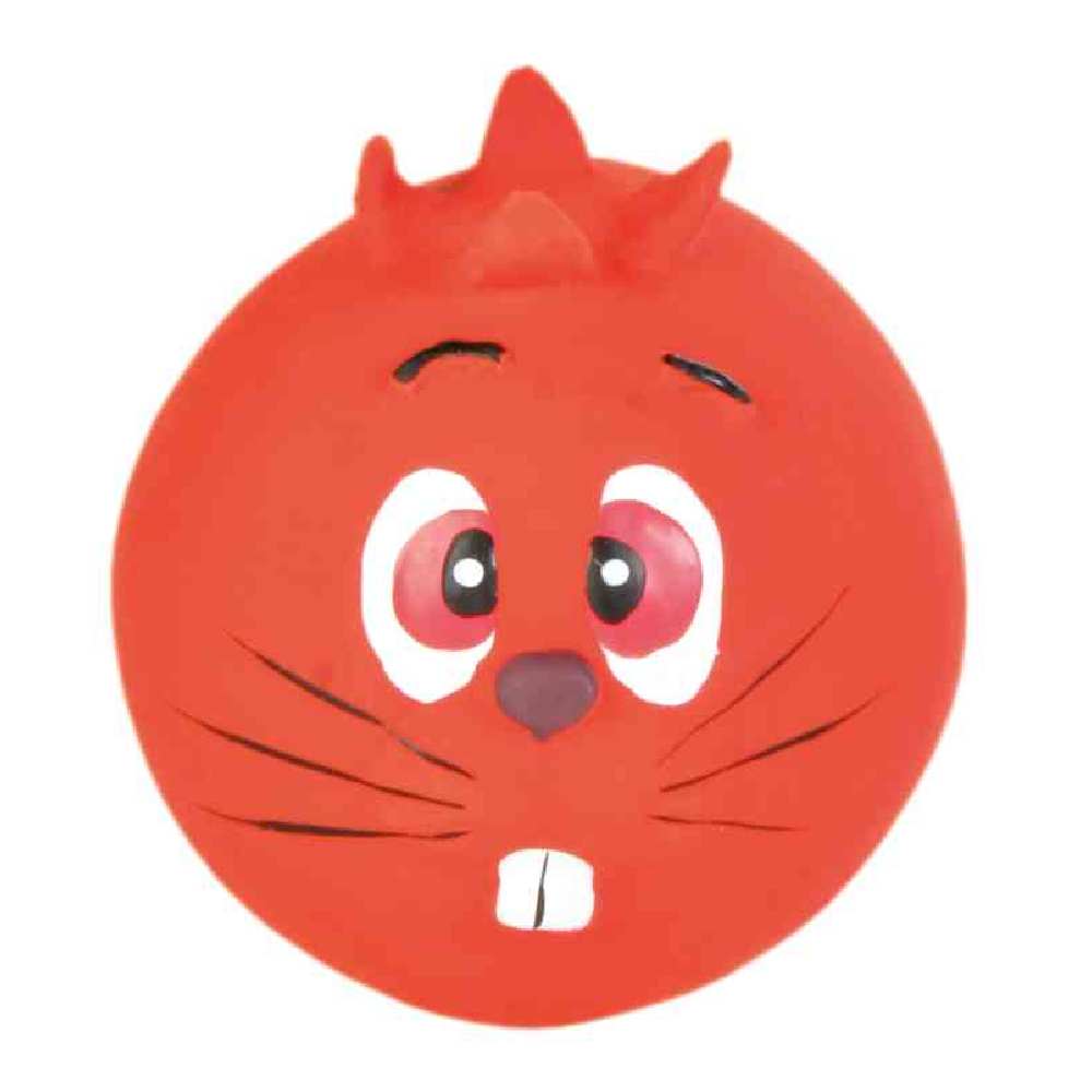 Игрушка для собак TRIXIE Мяч-мордочка латекс 1шт