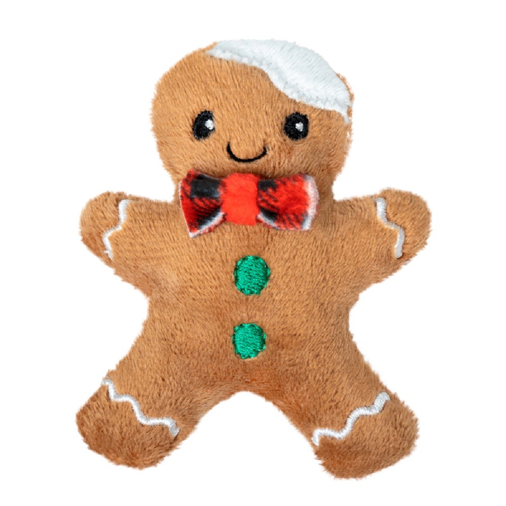 Игрушка для кошек GIGWI X-mas Tales Пряничный человечек 9см