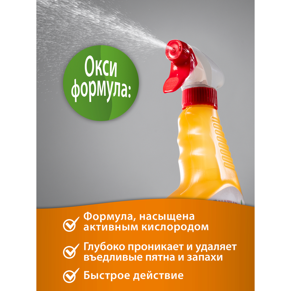 Cпрей уничтожитель пятен и запахов NATURE'S MIRACLE для собак Окси-формула 709мл
