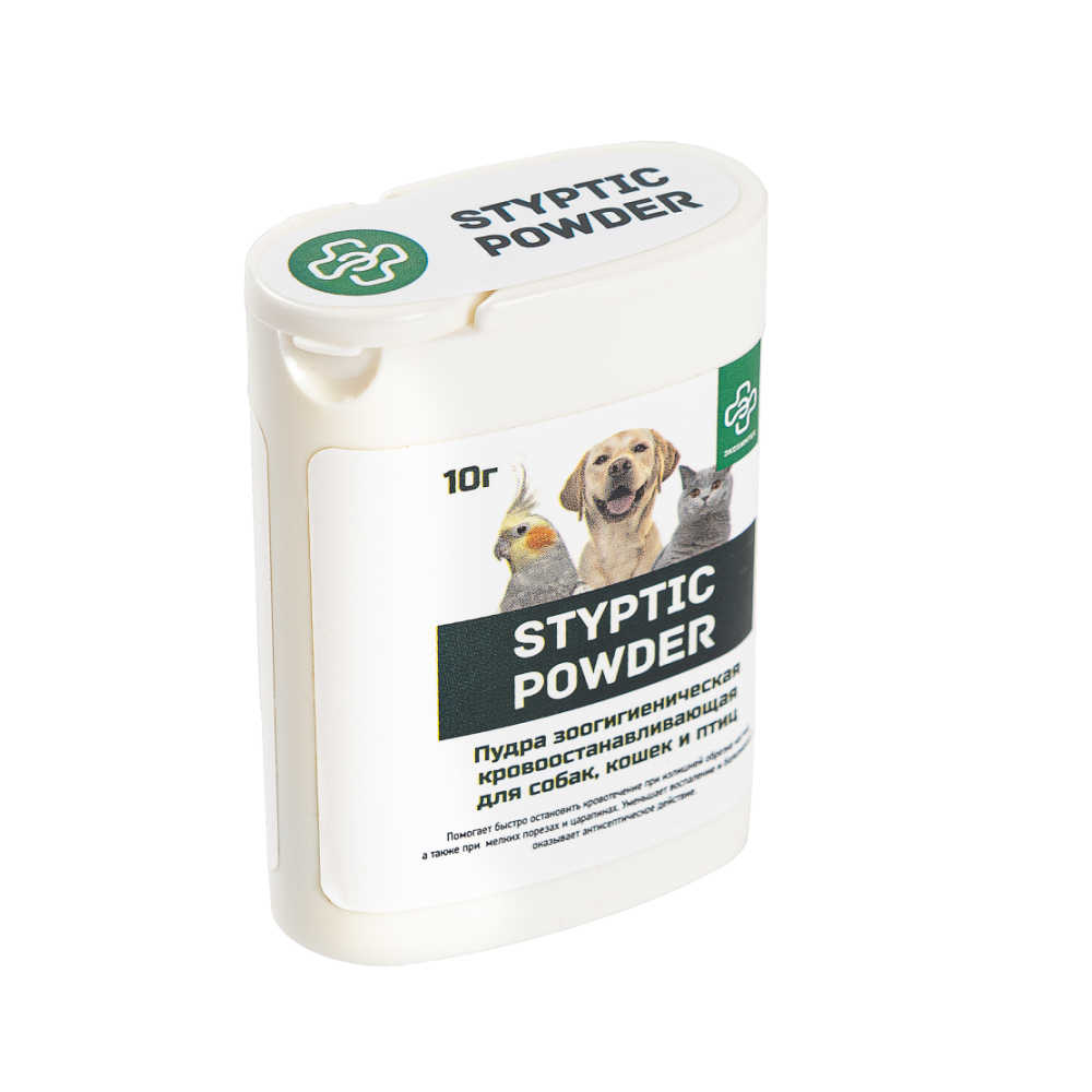 Пудра кровоостанавливающая STYPTIC POWDER 10г