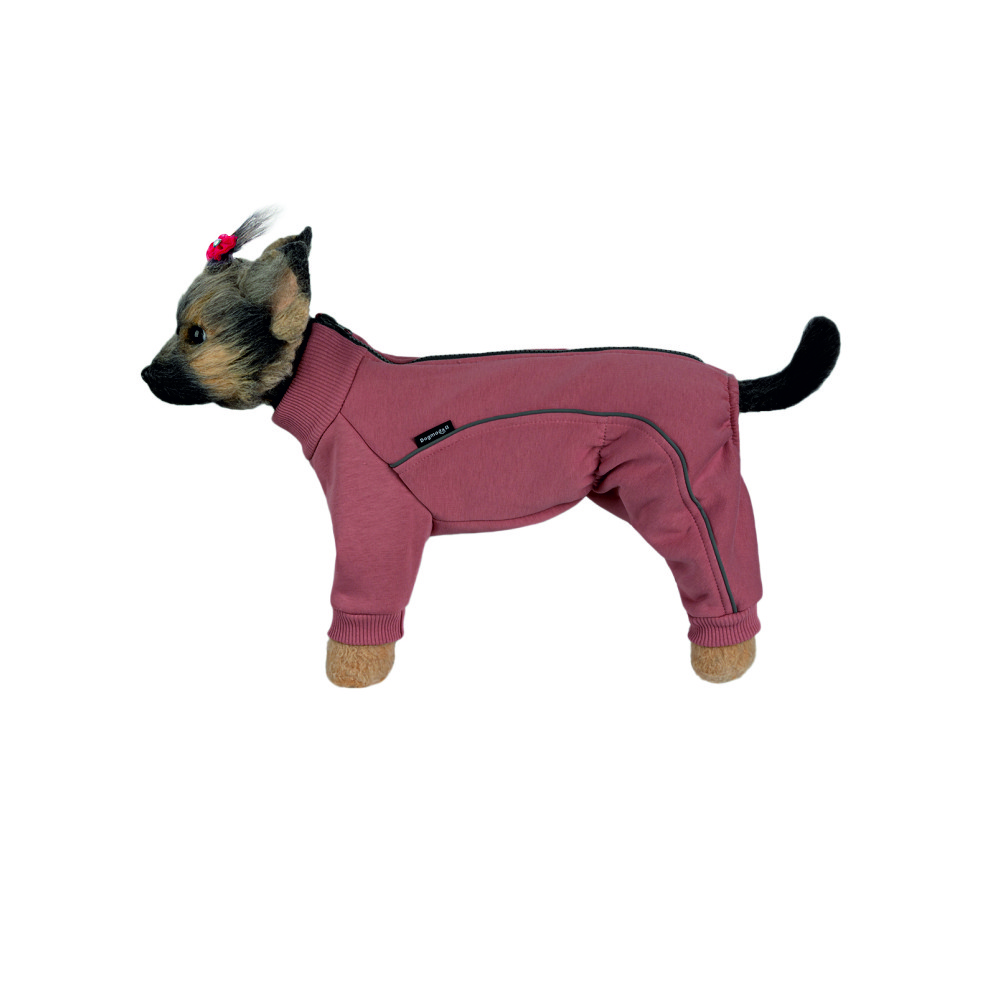 Комбинезон для собак DOGMODA футер с начесом (девочка)-4 размер XL