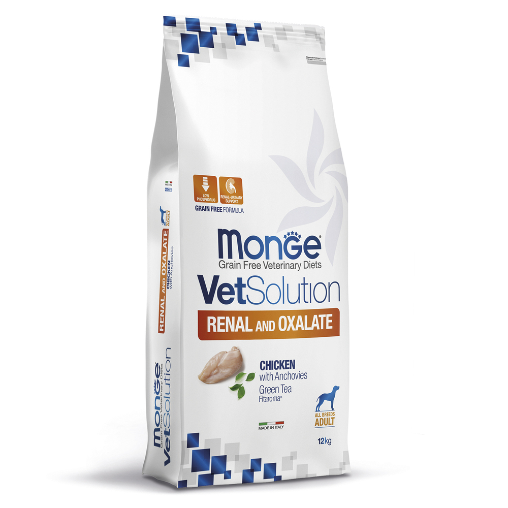 Корм для собак MONGE VetSolution Renal при заболеваниях почек сух.