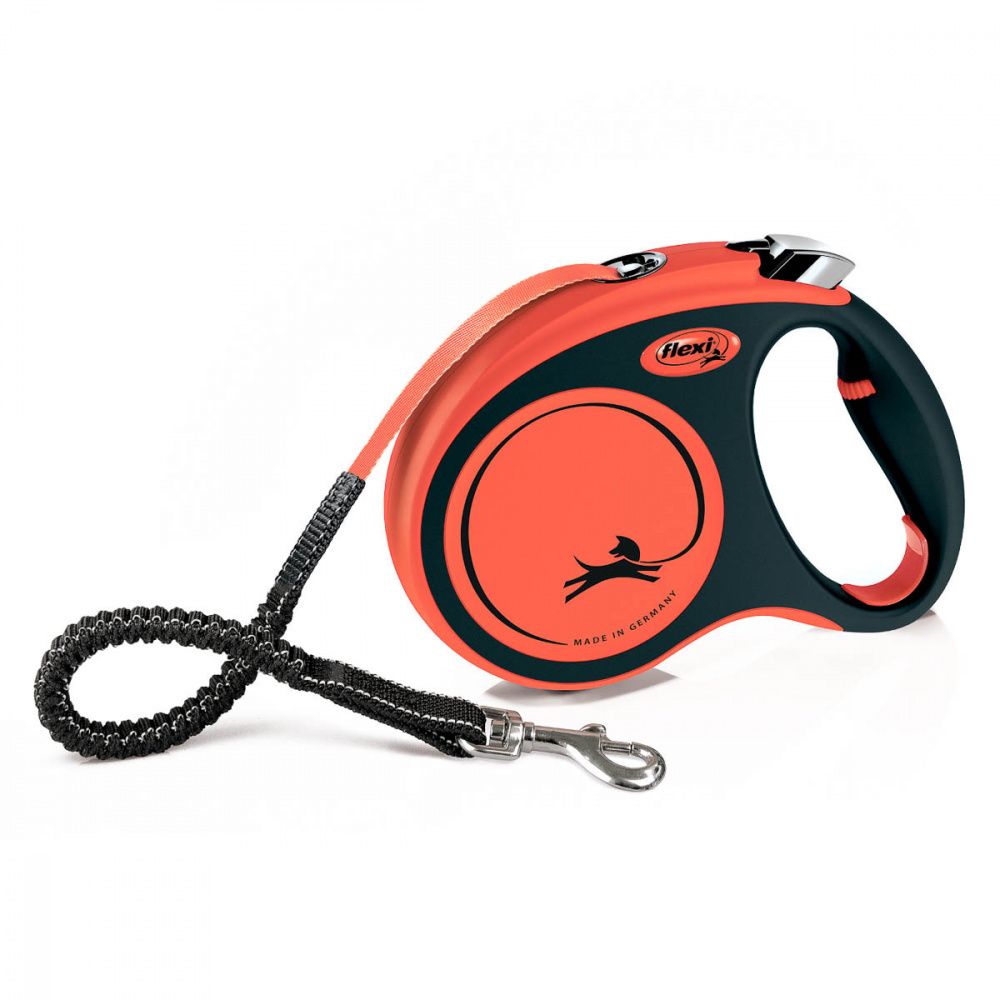 Рулетка FLEXI Xtreme M (до 35 кг) 5 м лента оранжевая