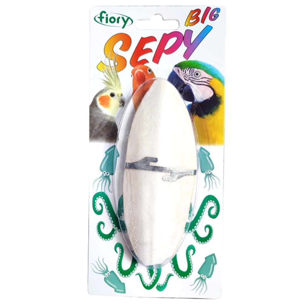 Минеральный камень для птиц FIORY кость каракатицы 16см