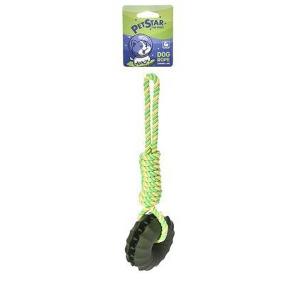 Игрушка для собак PET STAR Канат с шиной 9,5x4,2x30см