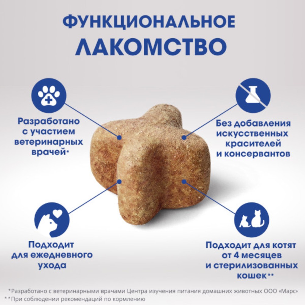 Лакомство для кошек PERFECT FIT Здоровье п/рта курица
