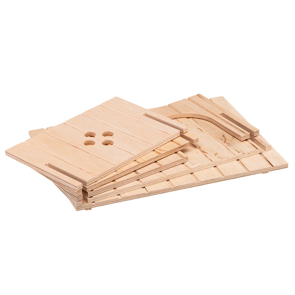Домик для грызунов FERPLAST SIN 4646 деревянный 33x23,6x16см