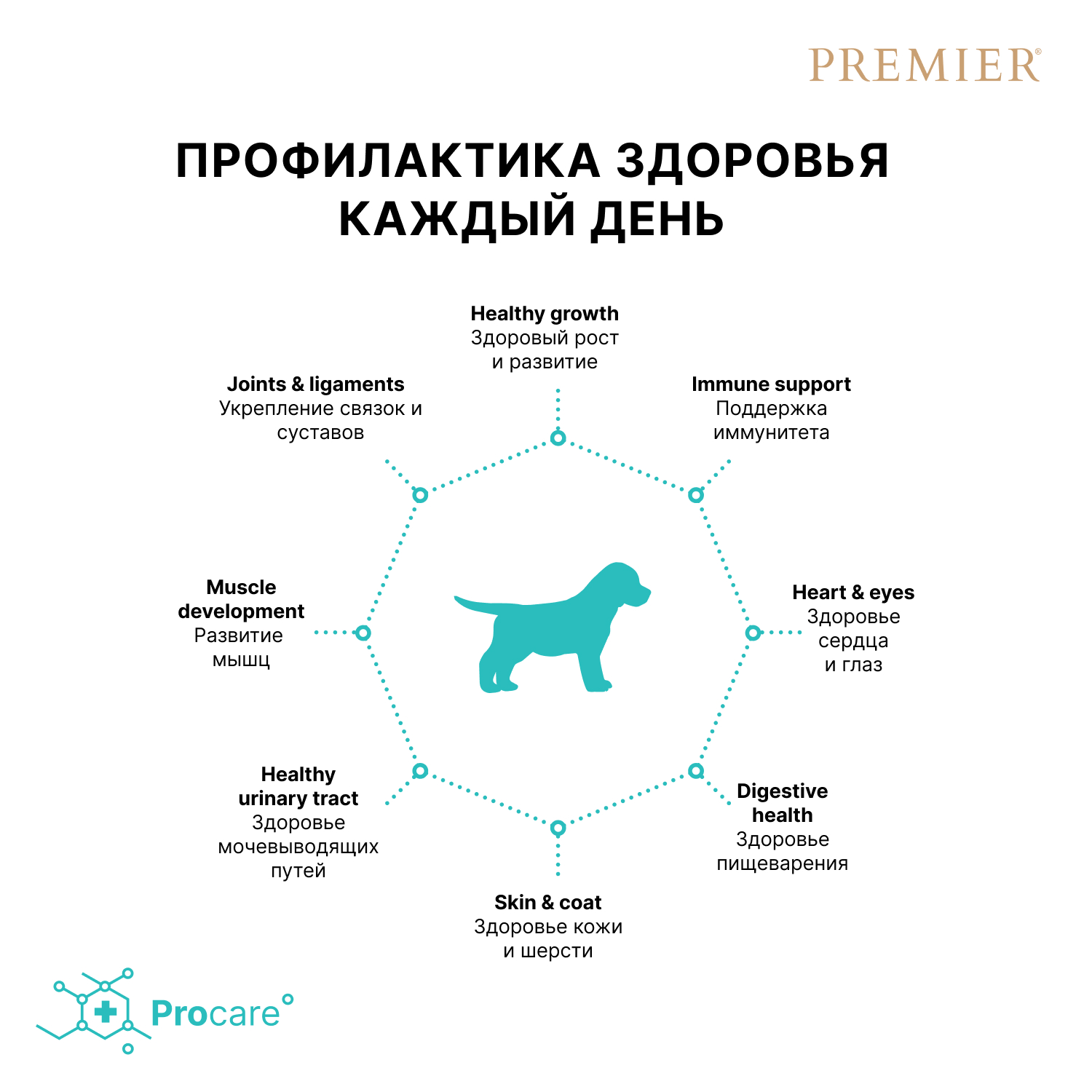 Корм для щенков PREMIER Dog Свежее мясо индейки сух.