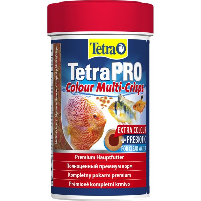 Корм для рыб TETRA PRO Colour корм-чипсы для улучшения окраса всех декор.рыб 100мл