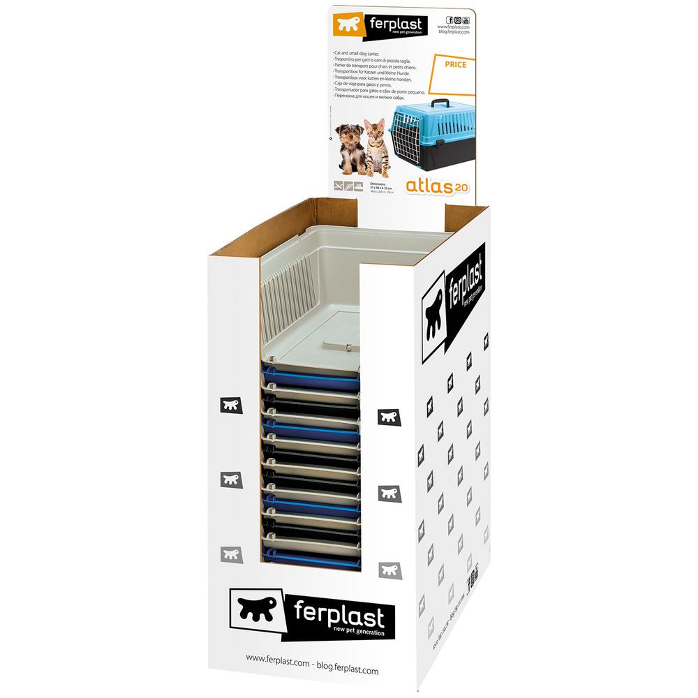 Переноска для животных FERPLAST ATLAS 20 EL 58x37x32см