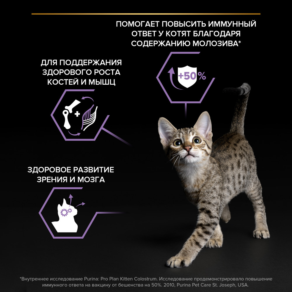 Корм для котят PRO PLAN Healthy Start до 1 года, с курицей сух.