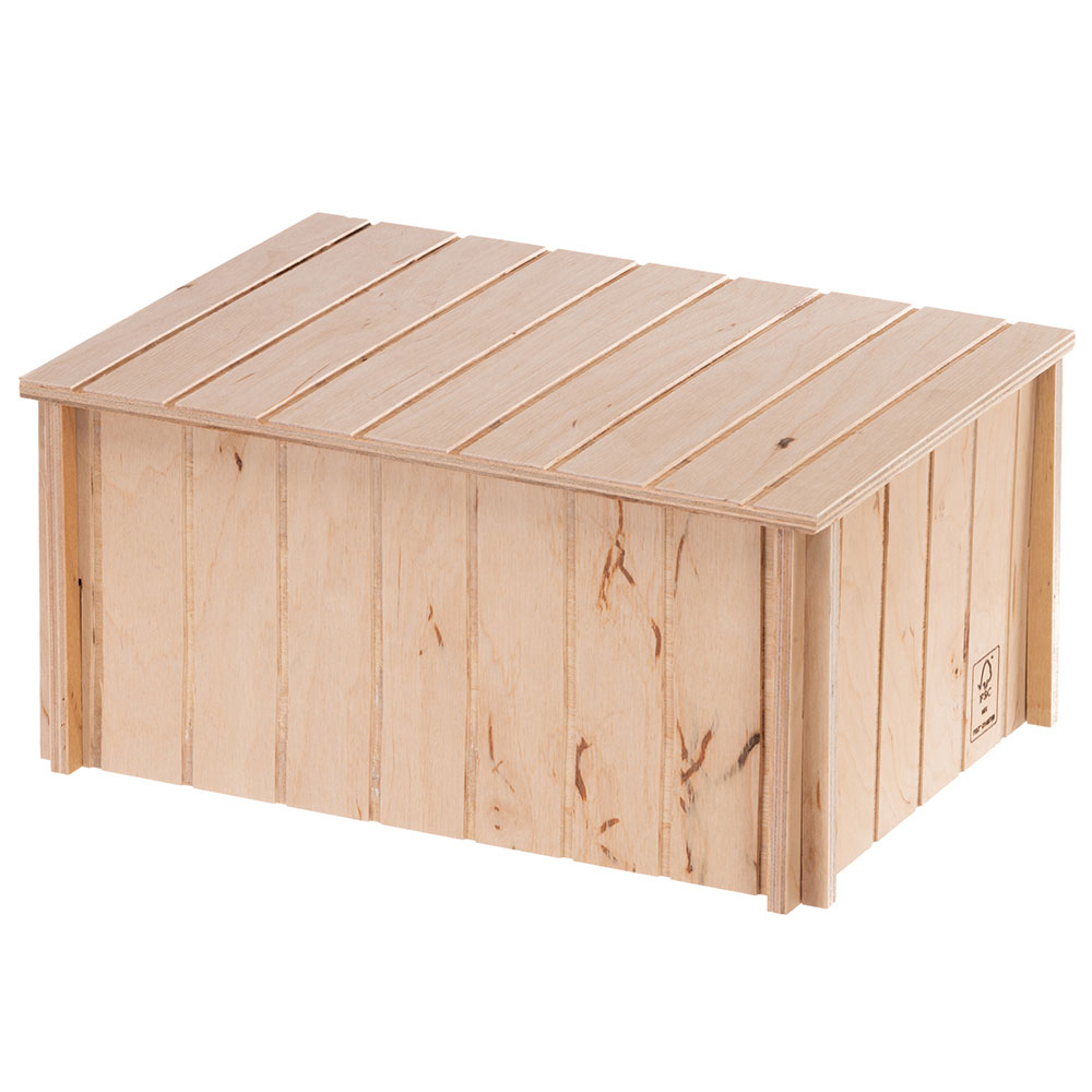 Домик для грызунов FERPLAST SIN 4646 деревянный 33x23,6x16см
