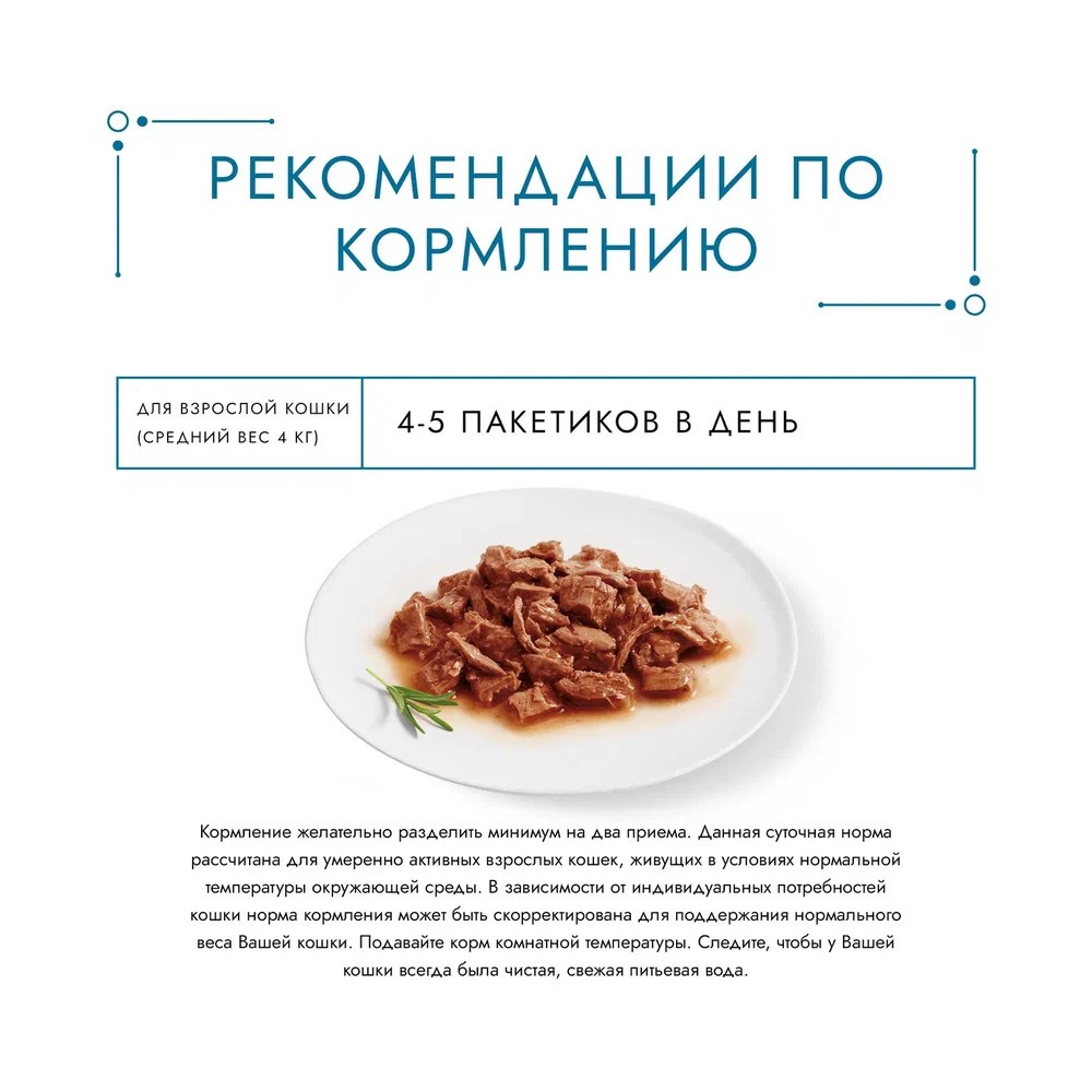 Корм для кошек ГУРМЭ Перл Нежное филе с ягненком в соус пауч