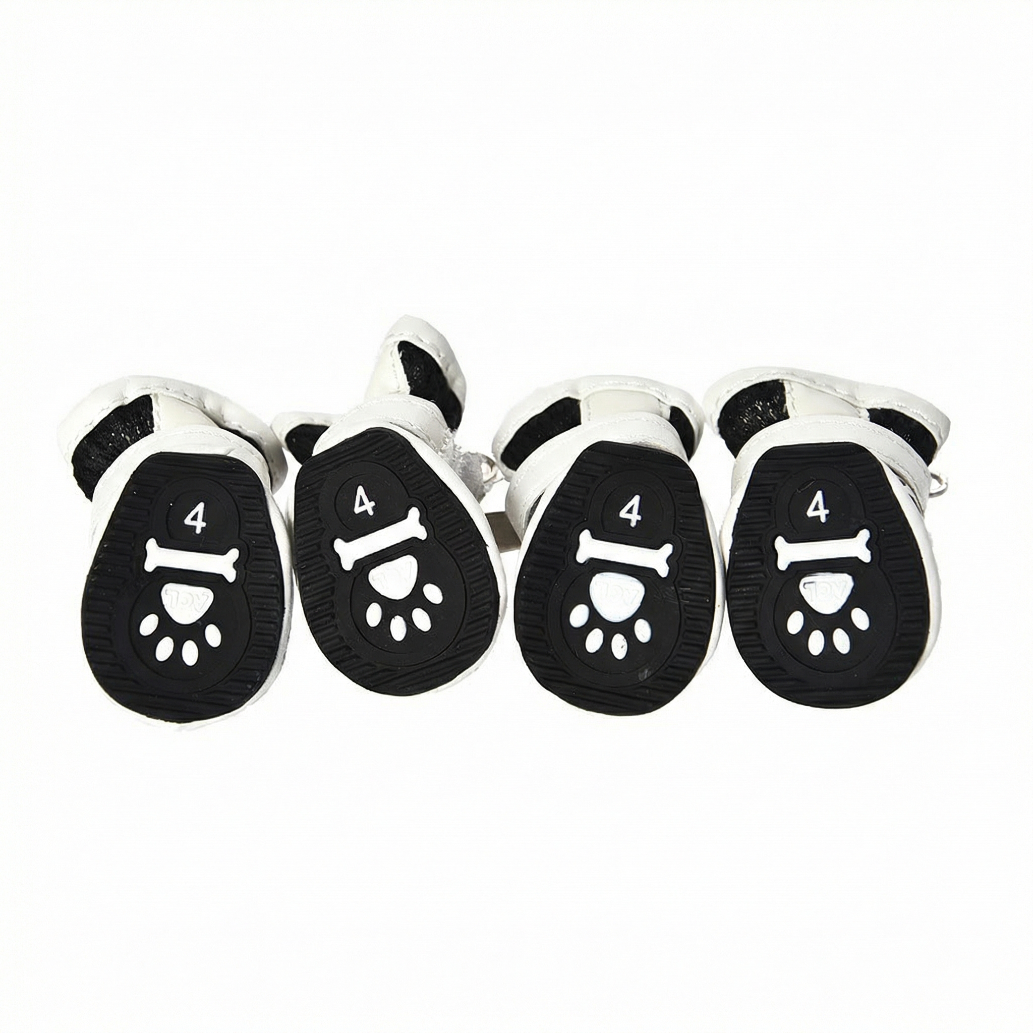 Ботинки для собак FOXIE Paws L 6х4,3см черные