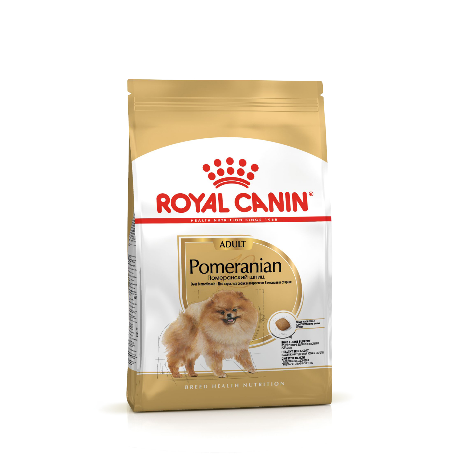 Корм для собак ROYAL CANIN Pomeranian для породы Померанский шпиц старше 8 месяцев сух.
