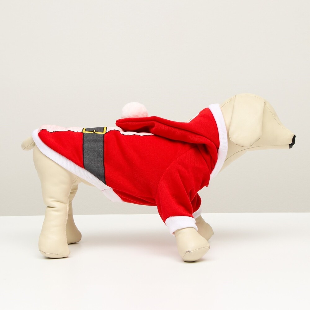 Толстовка для животных SIMA LAND Santa, XXL (ДС 45см, ОГ 55см)