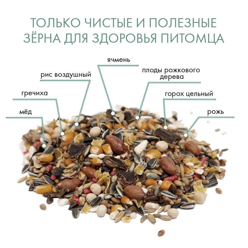 Корм для грызунов FIORY смесь для хомяков сух.