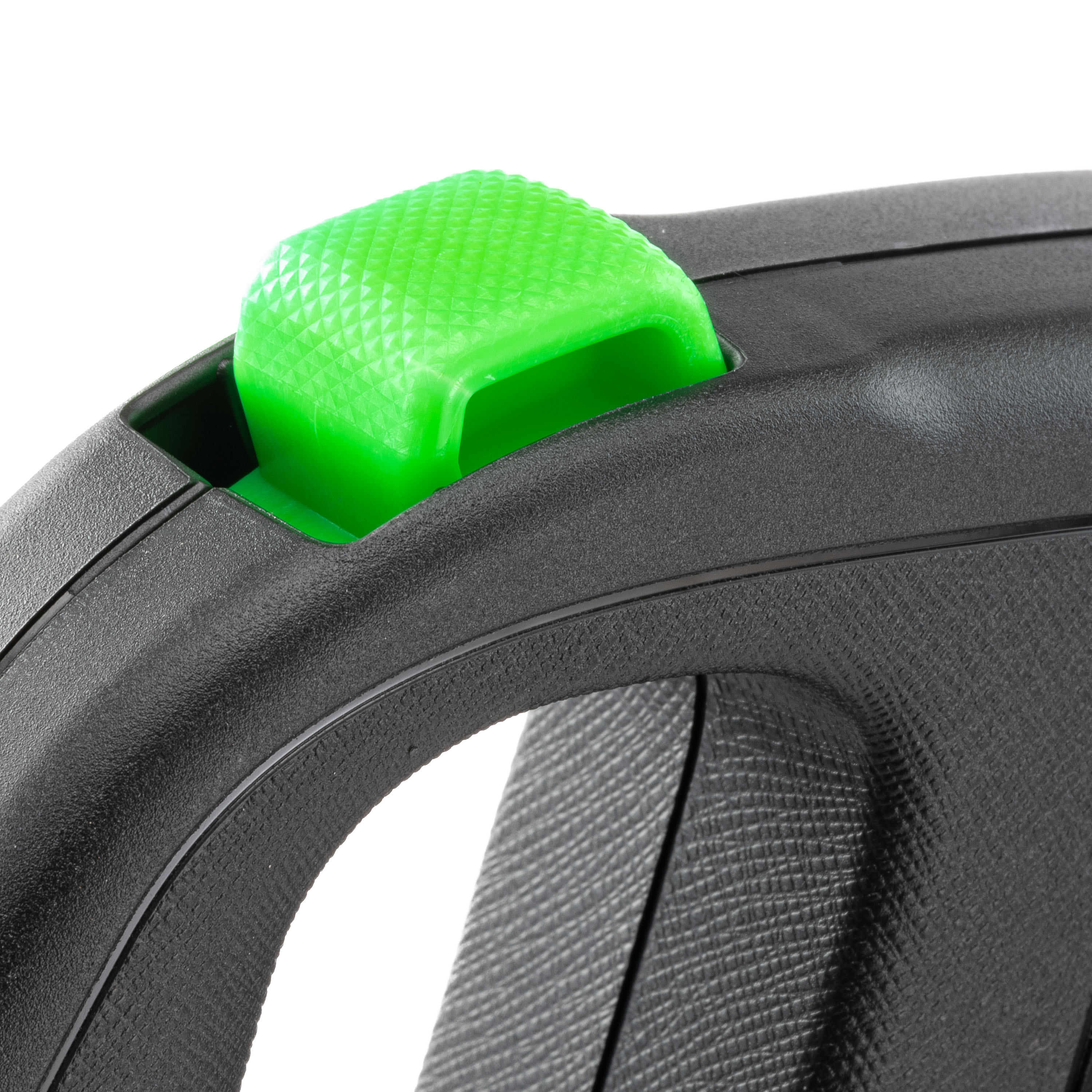Поводок-рулетка для собак FERPLAST Flippy One Reflex L светоотражающая зелёная, лента 5м, 50кг