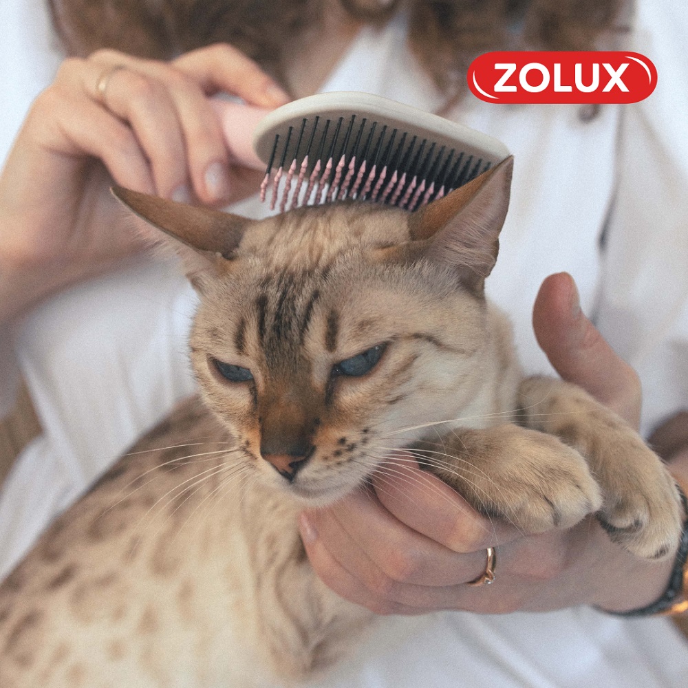 Щетка для кошек ZOLUX массажная средняя, M