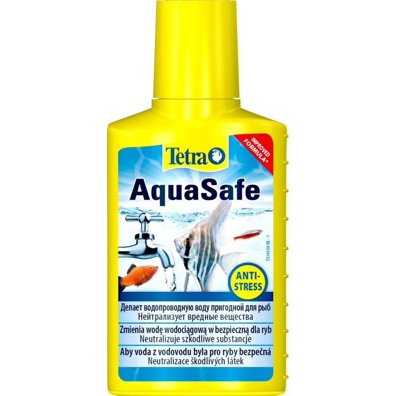 Кондиционер для воды TETRA AquaSafe для аквариумной и водопроводной воды, 50мл
