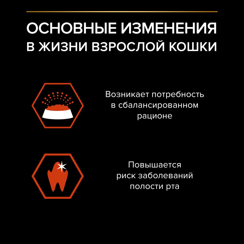 Корм для кошек PRO PLAN Vital Functions для поддержания здоровья органов чувств с лососем сух.