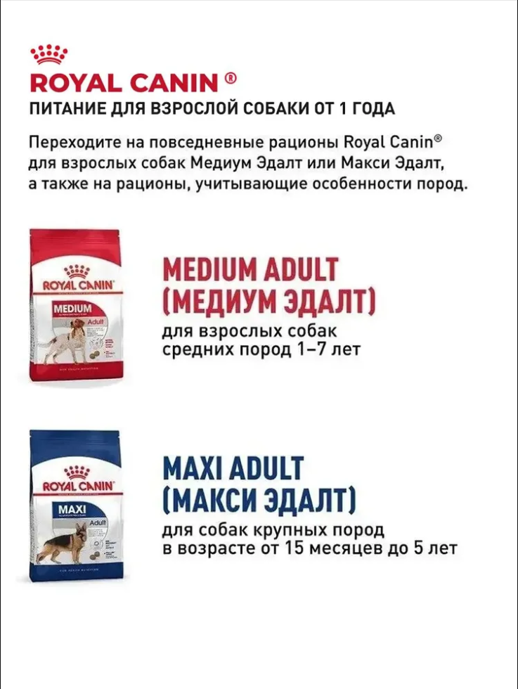 Корм для собак ROYAL CANIN Club Adult CC Pro сух.
