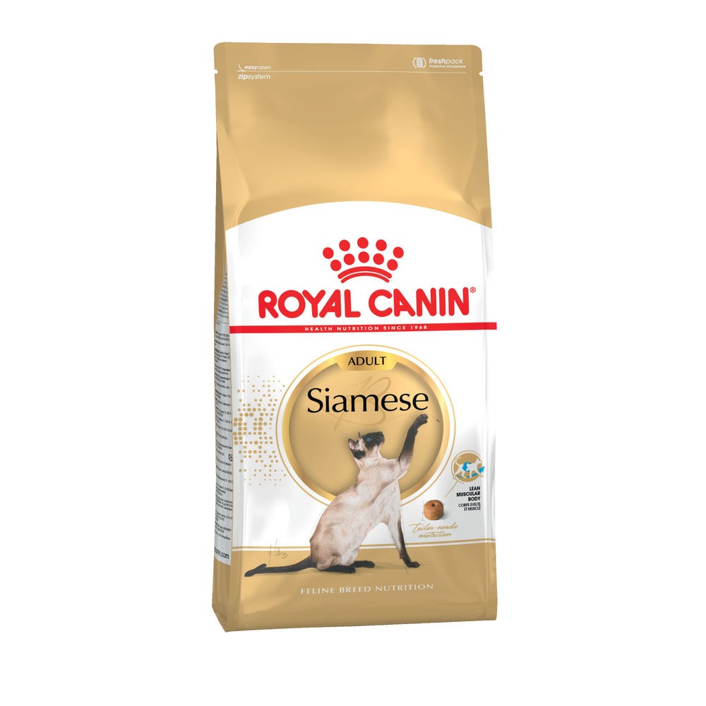 Корм для кошек ROYAL CANIN Siamese сбалансированный для Сиамской породы от 12 мес сух.