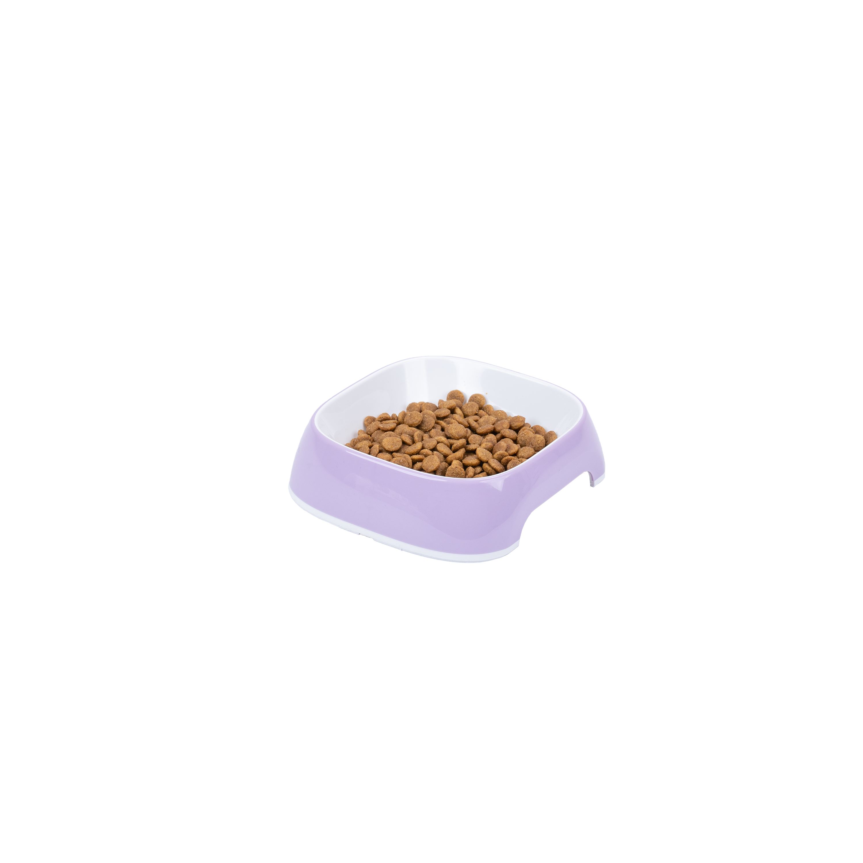 Миска для кошек FERPLAST Glam XS пластиковая, сиреневая, 200мл