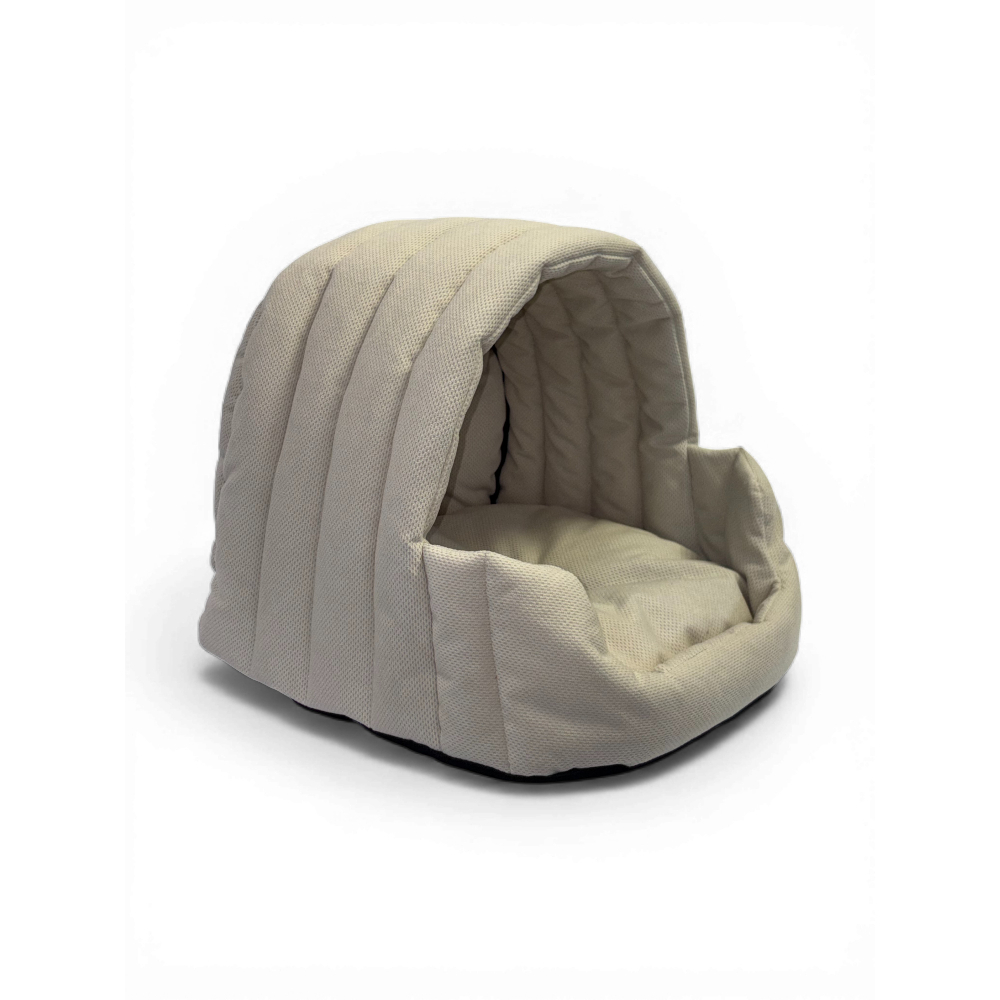 Домик для животных FOXIE Oasis резорт 42х40х30см молочный