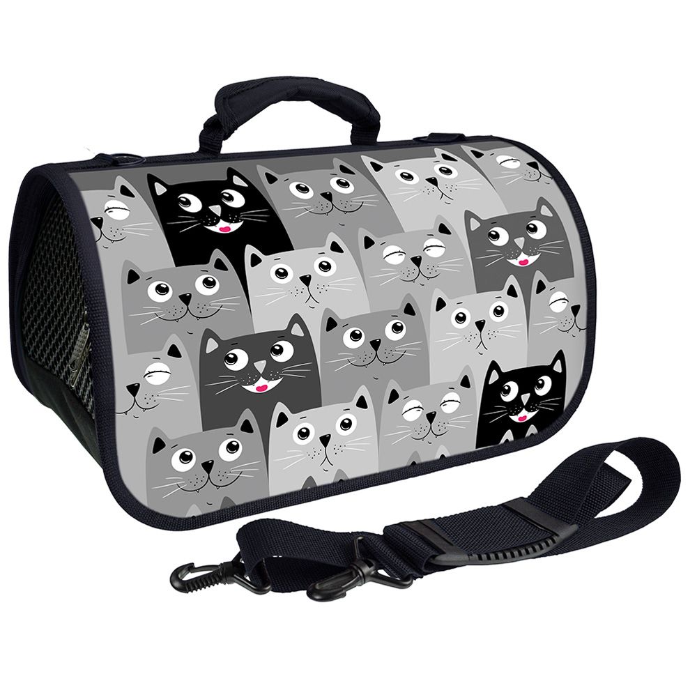 Сумка-переноска для животных FOXIE Cats 43х25х24см
