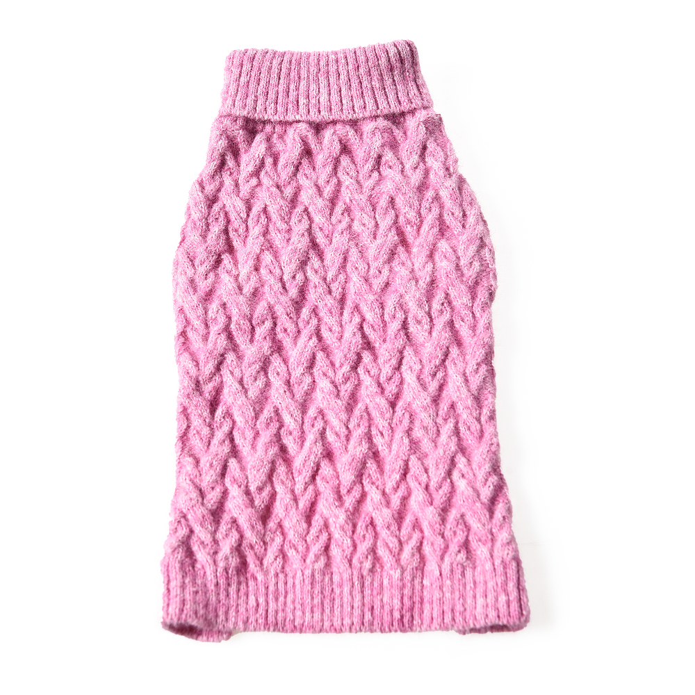 Свитер для собак FOXIE Сuddly Pink XS (длина спины 25см) розовый
