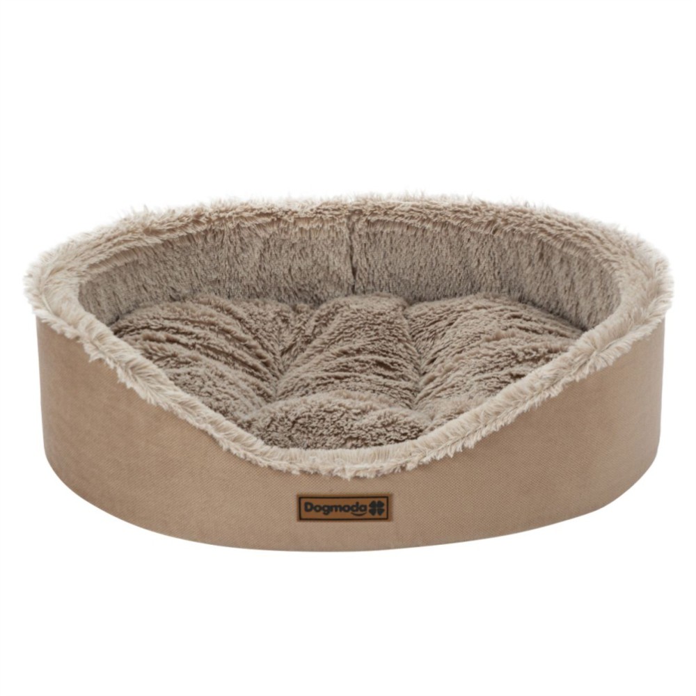 Лежак для животных DOG MODA меховой-2, 54x42x16см