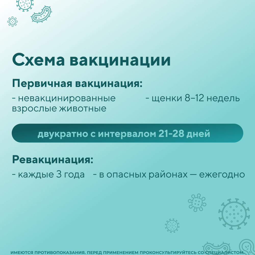 Вакцина ВЕТБИОХИМ РАБИКС против бешенства собак инактивированная 1 флакон