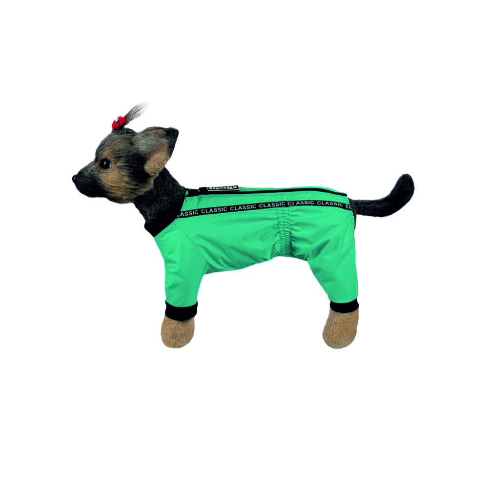 Дождевик для собак DOGMODA Мартин унисекс (голубой) 3 28см размер L