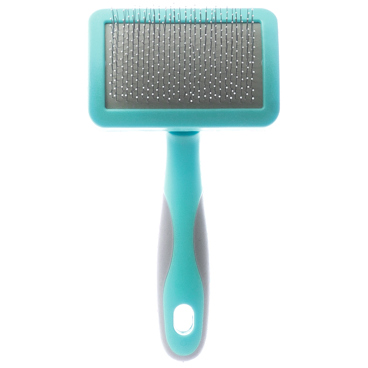 Пуходёрка для животных DELIGHT Aqua пластик с каплей малая