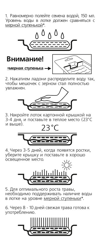 Травка для кошек TITBIT ячмень
