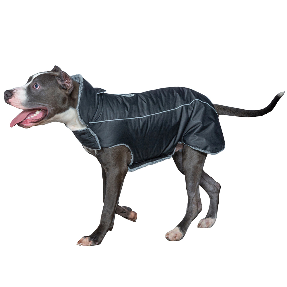 Попона для собак DOG MODA Бостон (черная) унисекс 42см (6)