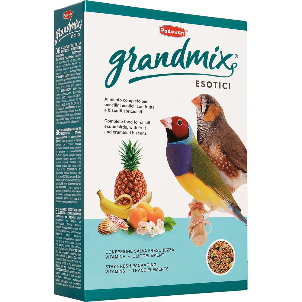 Корм для птиц PADOVAN Grandmix Esotici для экзотических птиц
