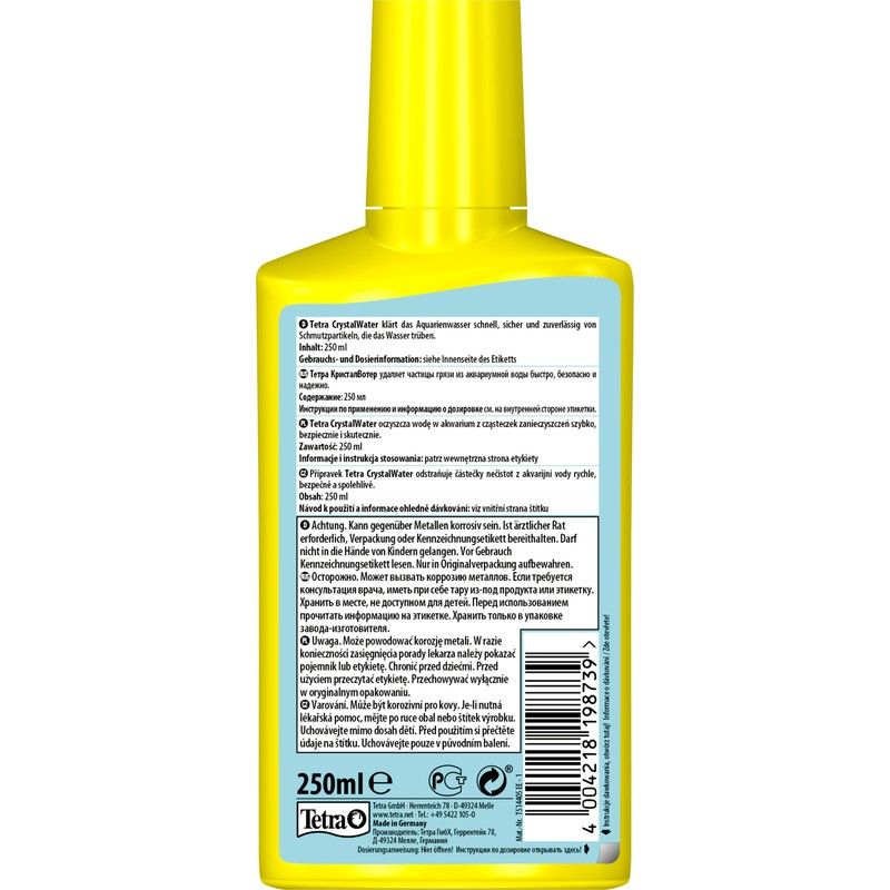 Кондиционер для очистки воды TETRA CrystalWater 250мл