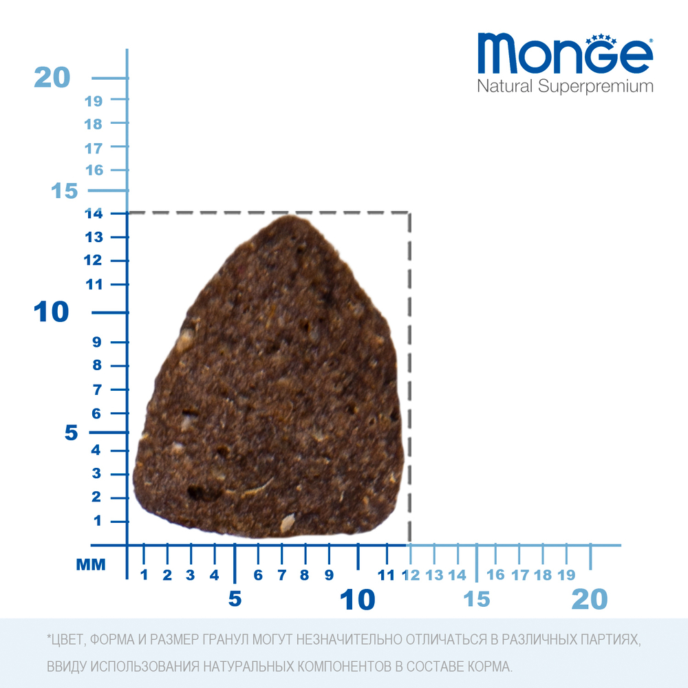 Корм для собак MONGE Dog BWild Low Grain мясо оленя сух.